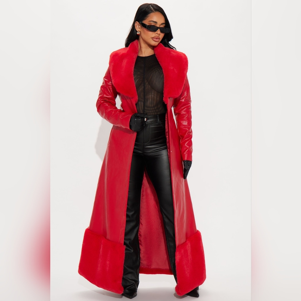 Fashion Nova Power Trip Trench Coat